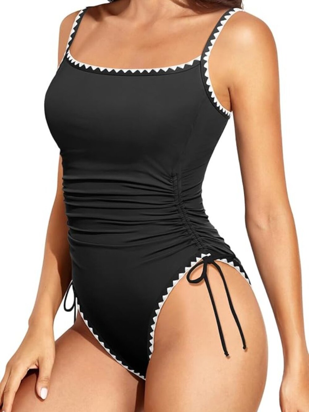 Daci Women's High Cut One Piece Swimsuit - Picture 6 of 6